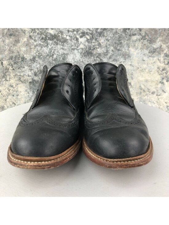 Frye Men\'s Size 11.5D James Black Leather Brogue Wingtip Oxfords Dress Shoes main image 11